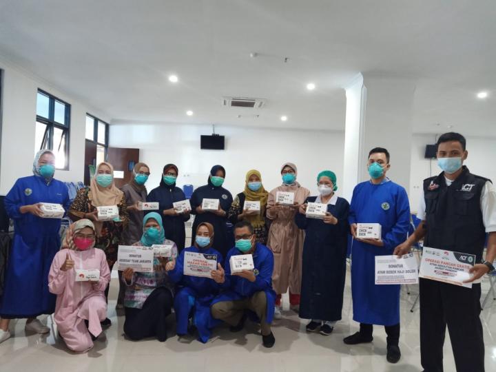 Indonesia Darurat Solidaritas, ACT Bandarlampung Kembali Menghimpun 1000 Porsi Nutrisi untuk NAKES & Masyarakat Prasejahtera